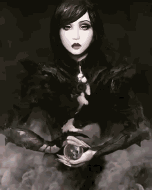 Goth Girl Wallpaper GIF