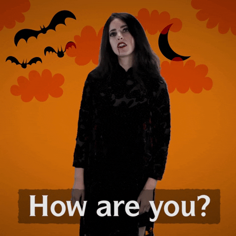 Goth How Are You GIF