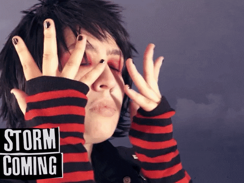 Goth Metal Storm GIF