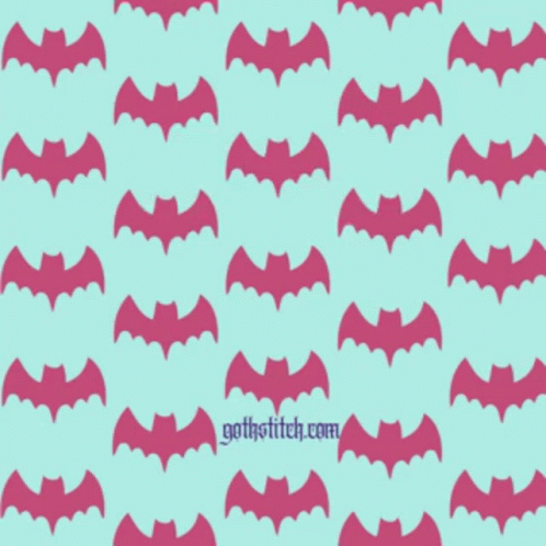 Goth Morning Bats Poster