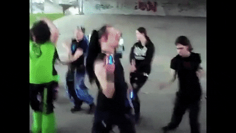 Goth Street Dance GIF