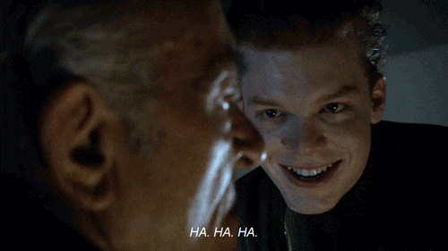 Gotham Evil Laugh Muahahaha GIF