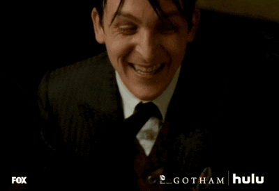 Gotham Man Laughing Muahahaha GIF