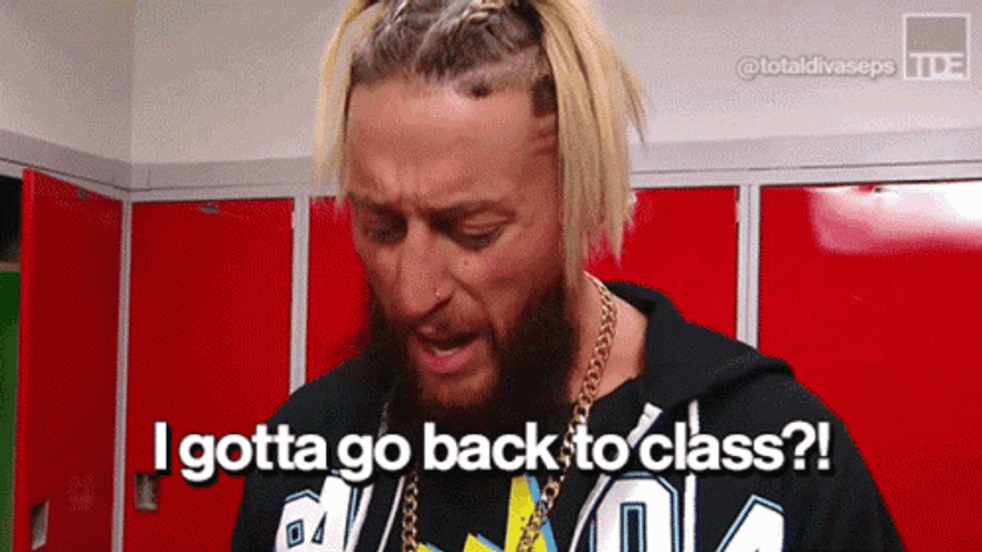 Gotta Go Back To School GIF