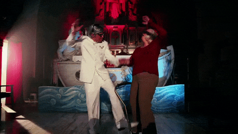 Gotta Kick It Up The Grandma's Cane GIF