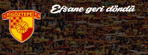 Göztepe Soccer Club Red Yellow Logo GIF