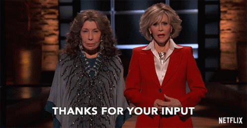Grace And Frankie Business Presentation At Shark Tank GIF