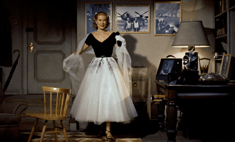 Grace Kelly Turning Around GIF