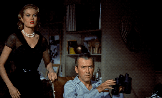 Grace Kelly With James Stewart GIF