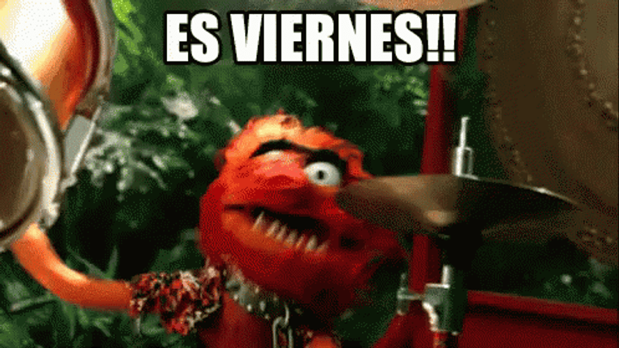 Gracias A Dios Es Viernes GIF