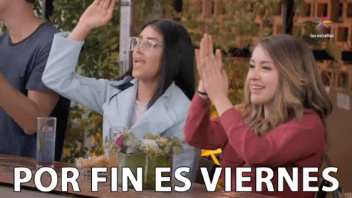 Gracias A Dios Es Viernes 498 X 280 Gif GIF