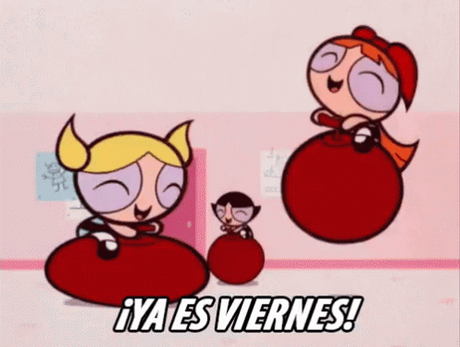 Gracias A Dios Es Viernes GIF