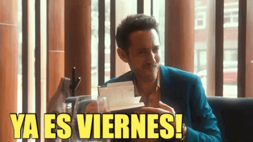 Gracias A Dios Es Viernes GIF