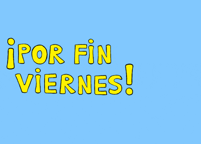 Gracias A Dios Es Viernes GIF