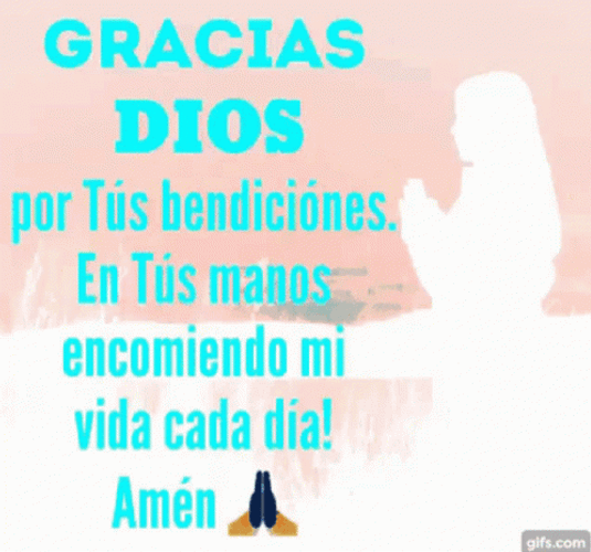 Gracias A Dios GIF