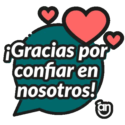 Gracias Por Confiar En Nosotros Speech Bubble