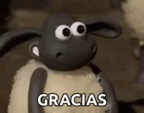 Gracias Shaun The Sheep GIF
