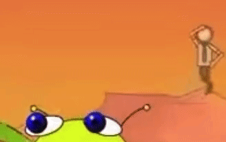 Gradient Joe Bugbo Orange Gradient GIF