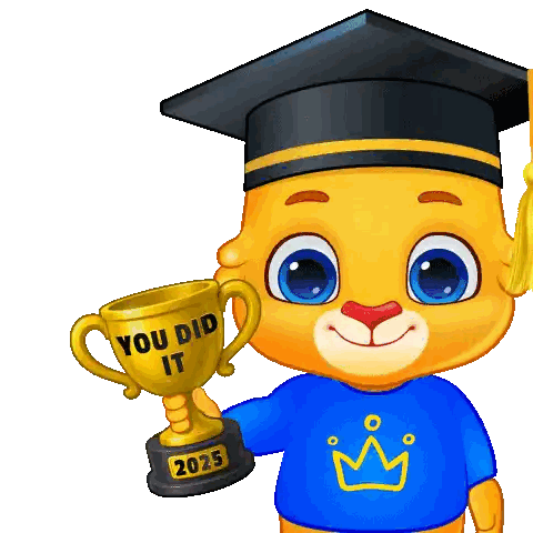 Graduation Bear Holding You Did It 2025