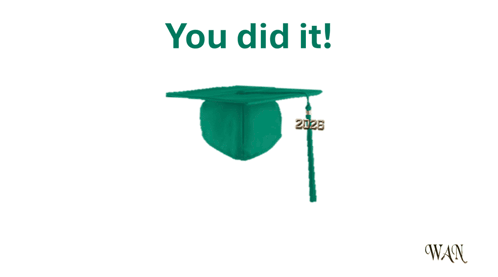 Graduation Cap and Diploma Congratulations