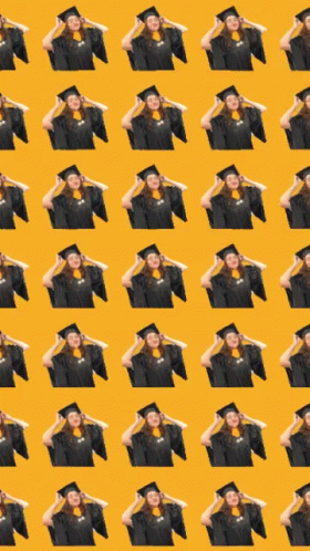 Graduation Cap And Gown GIF