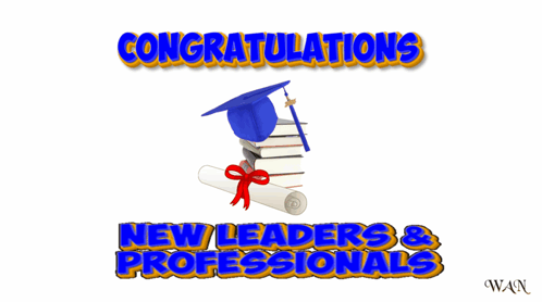 Graduation Cap Congratulations New Leaders