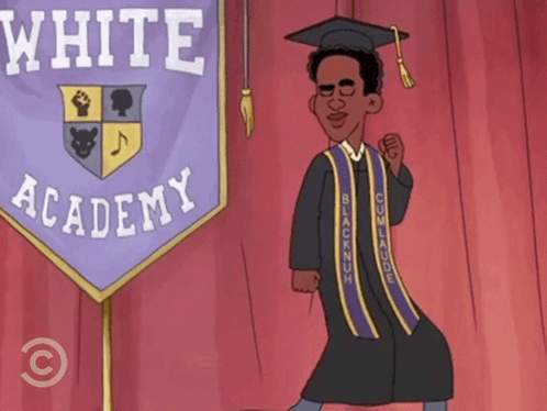 Graduation Man in Cap and Gown