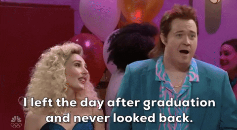 Graduation's Over Go For Happy Left Handers Day GIF