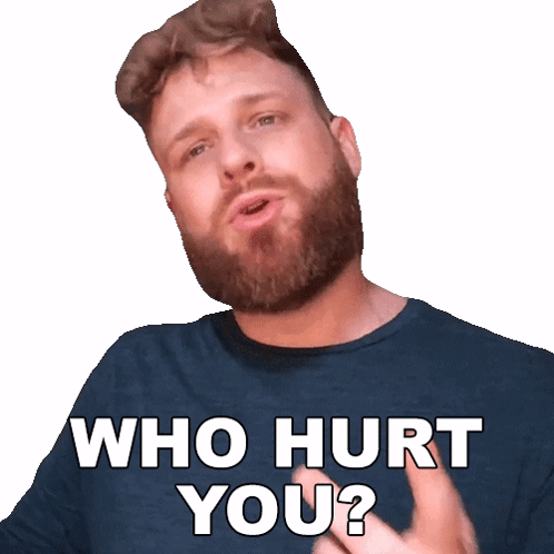 Grady Smith In Blue Shirt That Hurt You GIF