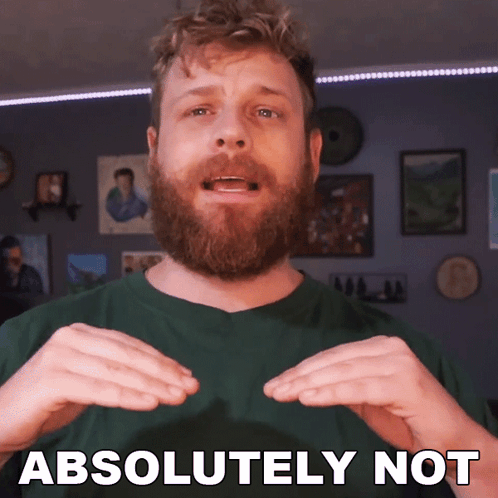 Grady Smith Smooth Absolutely Not GIF