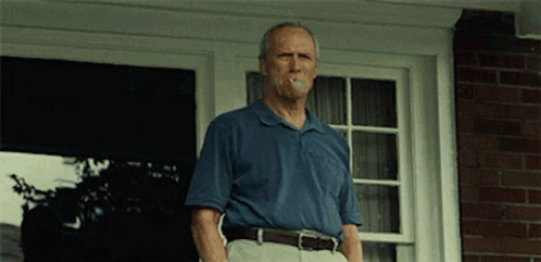 Gran Torino Clint Eastwood Hand Shooting GIF