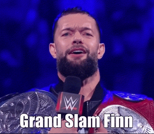 Grand Slam Finn Balor GIF