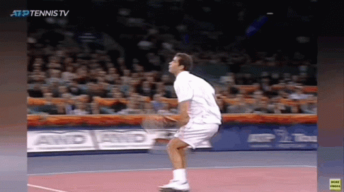 Grand Slam Strong Tennis Smash GIF
