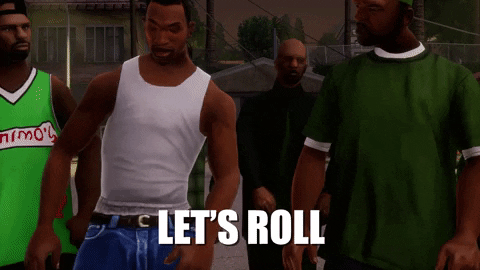 Grand Theft Auto Let's Roll GIF