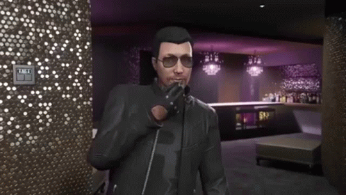 Grand Theft Auto Tommy Blowing Kiss GIF