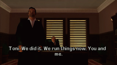 Grand Theft Auto Toni Run Things We Did It GIF