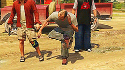 Grand Theft Auto Trevor Philips Balancing GIF