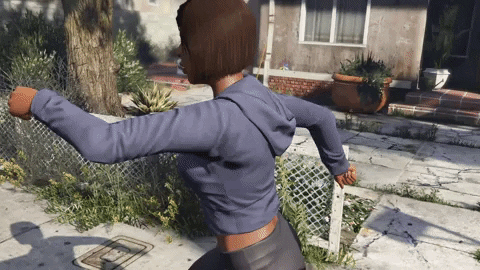 Grand Theft Auto Two Women Exercising GIF