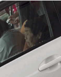 Grandma Shotgun Playing Dentures No Teeth GIF