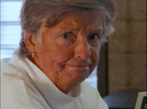 Grandma Teasing Cry Me A River GIF