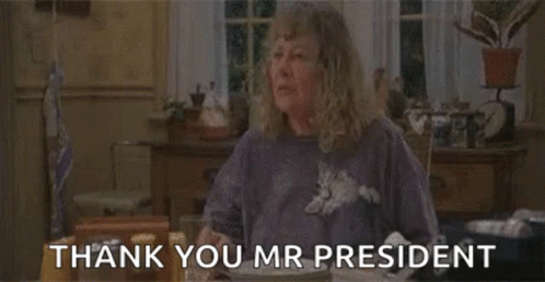 Grandmas Boy Thank You Mr. President GIF