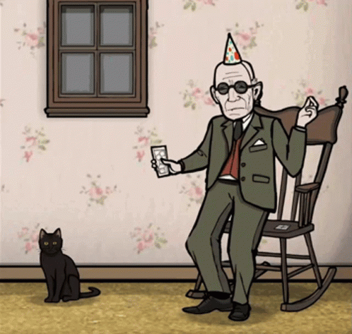 Grandpa Happy 65th Birthday Dance GIF