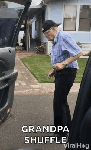Grandpa Shuffle GIF