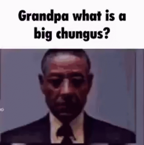 Grandpa What Is Big Chungus GIF