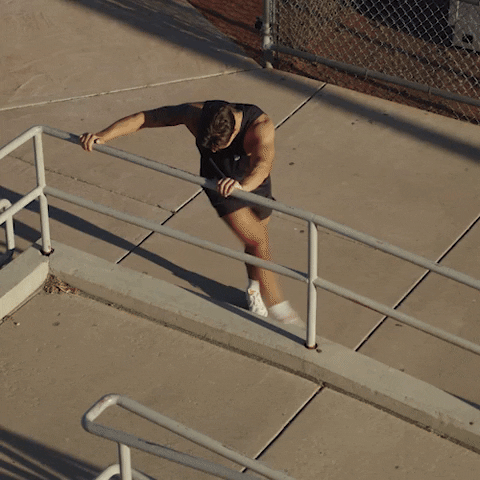 Grandstand Best Venue For Warming Up GIF