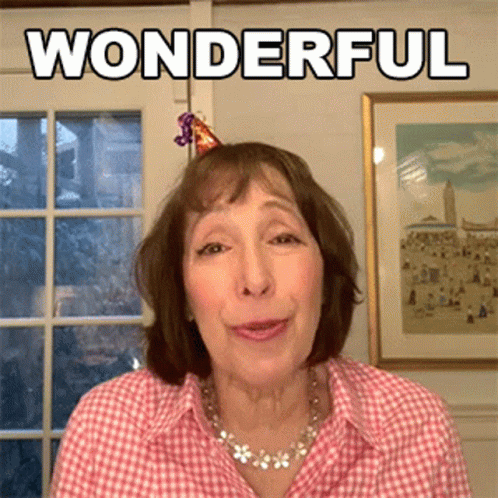Granny Humble Saying Wonderful GIF
