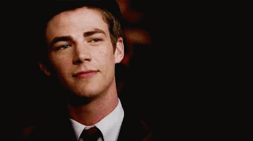 Grant Gustin Glee Sebastian Smile GIF