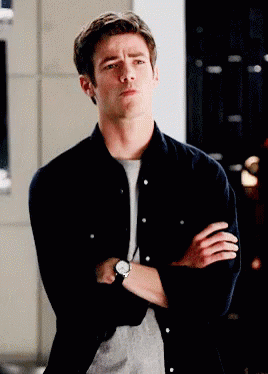 Grant Gustin The Flash Skeptic GIF
