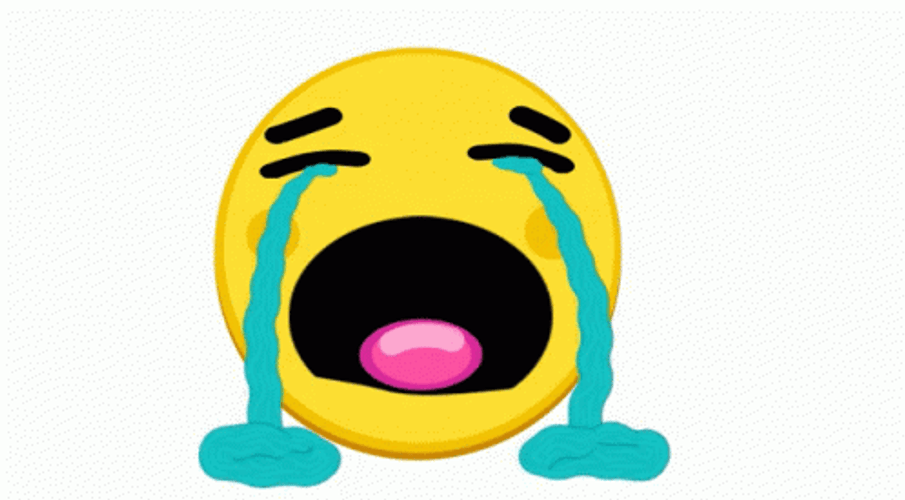 Graphic Art Crying Emoji GIF