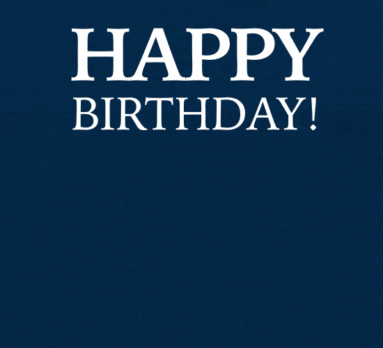 Graphic Happy Birthday Greetings Flower GIF